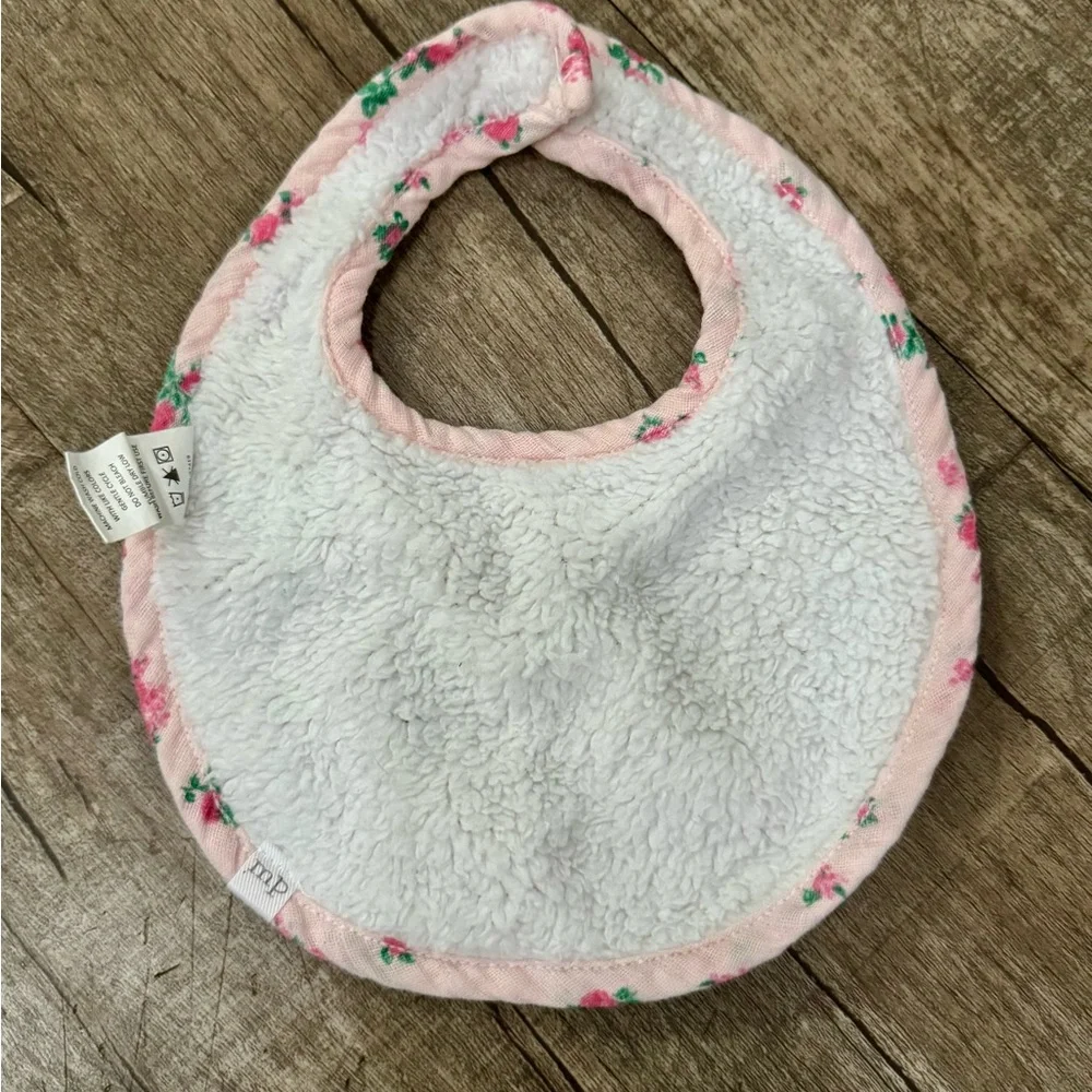 Mud Pie Baby‎ Girl Floral Bib Set (3 Pack) Velcro Closure